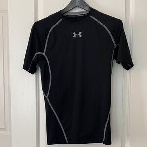 Under Armour Black and Gray Performance Tee